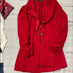 Cute red jacket